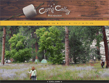 Tablet Screenshot of campcolley.org